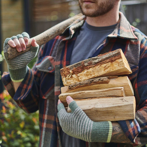 Catherine Tough - Unisex Lambswool Fingerless Gloves