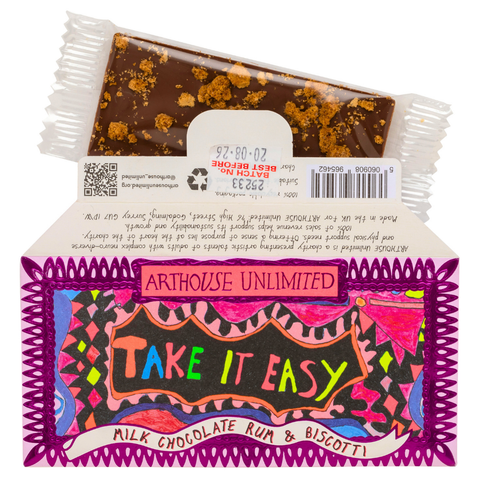 ARTHOUSE Unlimited Joy Sized: Take It Easy, Milk Chocolate Rum & Biscotti