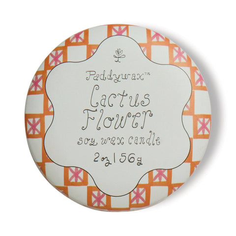 Designworks Collective - Paddywax Tulip Tin Candle - Cactus Flower