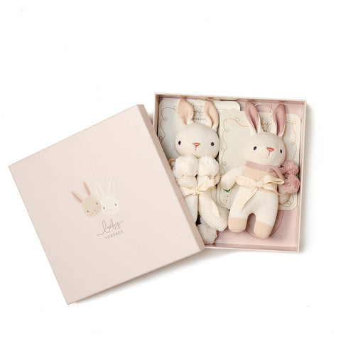 ThreadBear Design Baby Threads Cream Gift Set
