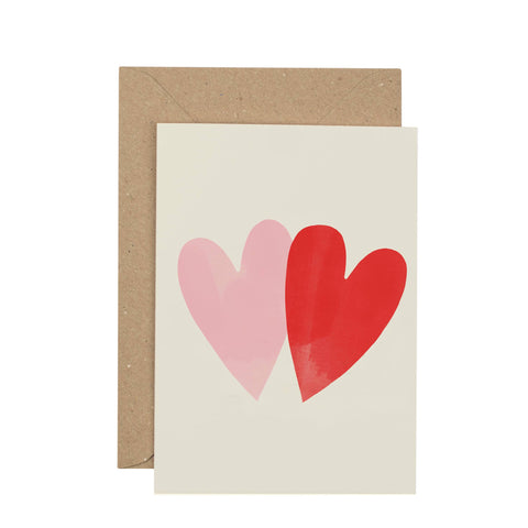 Plewsy Two Hearts card