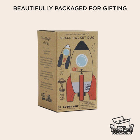 Le Toy Van - Magnetic Space Rocket Duo