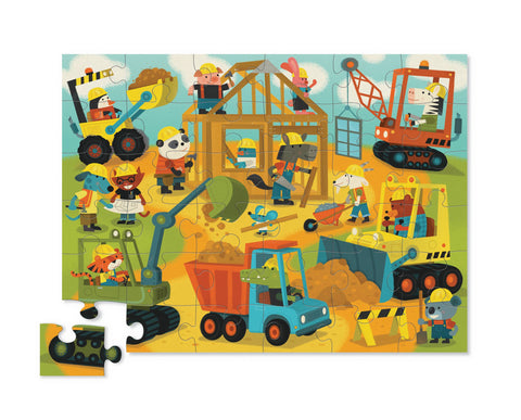 Crocodile Creek Busy Builders Puzzle