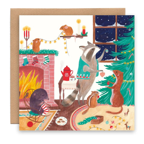 Christmas Spirit Card, Cécile Berrubé