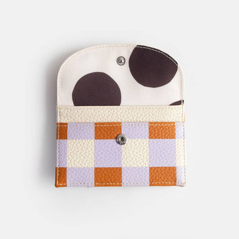 Caroline Gardner - Multi Check Cardholder Coin Purse