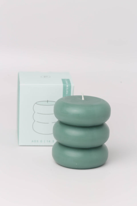 Designworks Collective - Paddywax Totem Candle Green