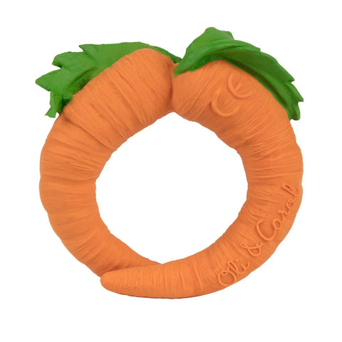 Oli & Carol Cathy the Carrot - Natural Baby Teether