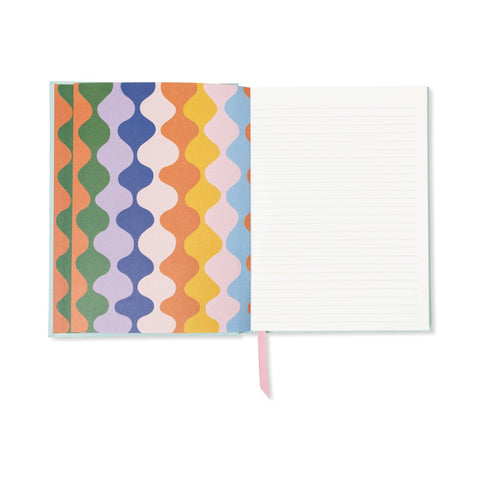 Designworks Collective - A Dopo Journal Blue Cheetah