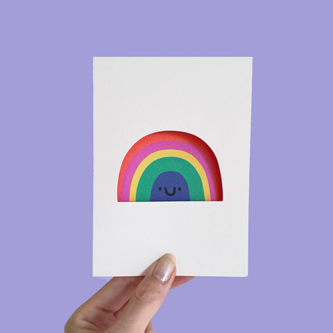 Rumble Cards - Rainbow Greeting Card
