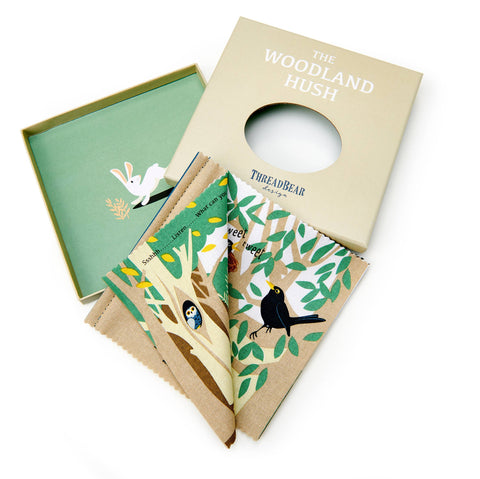 ThreadBear Design Woodland Hush Rag Book
