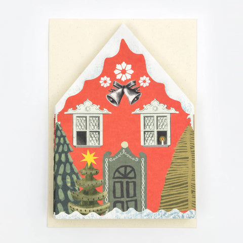 Hadley - Christmas Houses Concertina Card