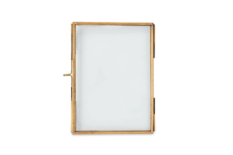 Nkuku Taluka Kiko Brass Frame 5 x 7"