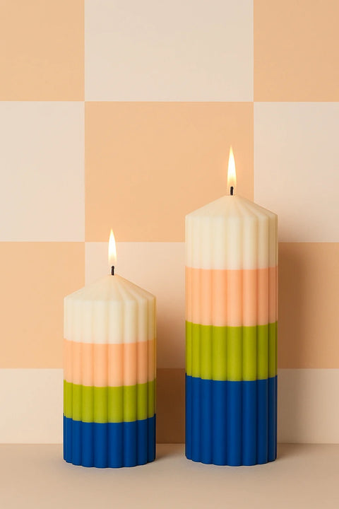 Last Ember Pillar Candles Abel