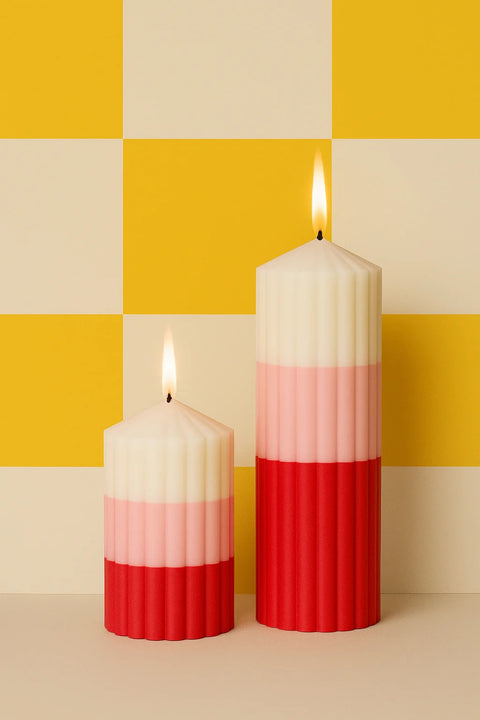 Last Ember Pillar Candles Mildred